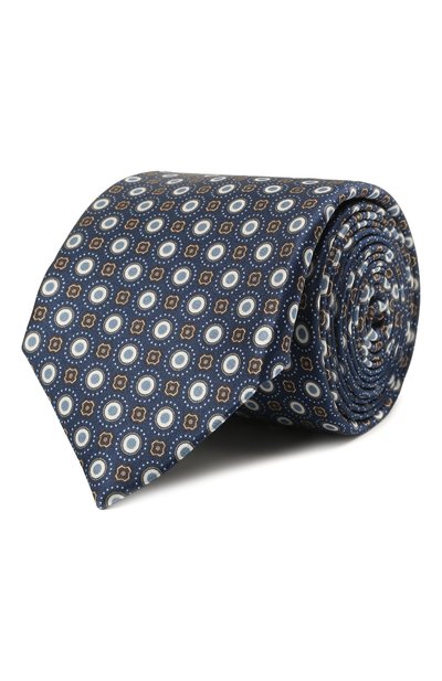 Мужской шелковый галстук CORNELIANI, арт. 87U306-1120327/00