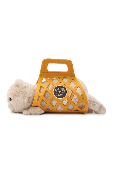 Мягкая игрушка кот барсик в сумке ORANGE TOYS, арт. B1003/35