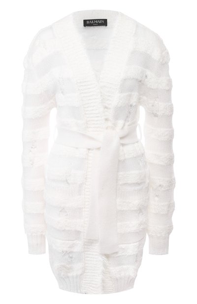 Женский кардиган с поясом BALMAIN, арт. RF03282/K352