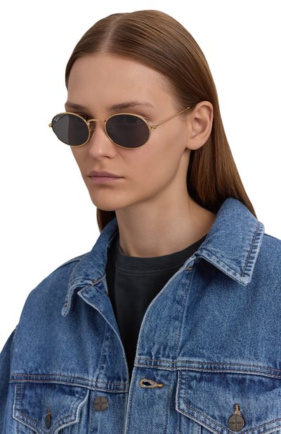 Солнцезащитные очки RAY-BAN черного цвета по цене 21200 руб., арт. 3547N-001/B1, фото 3 Солнцезащитные очки RAY-BAN, арт. 3547N-001/B1, фото 3