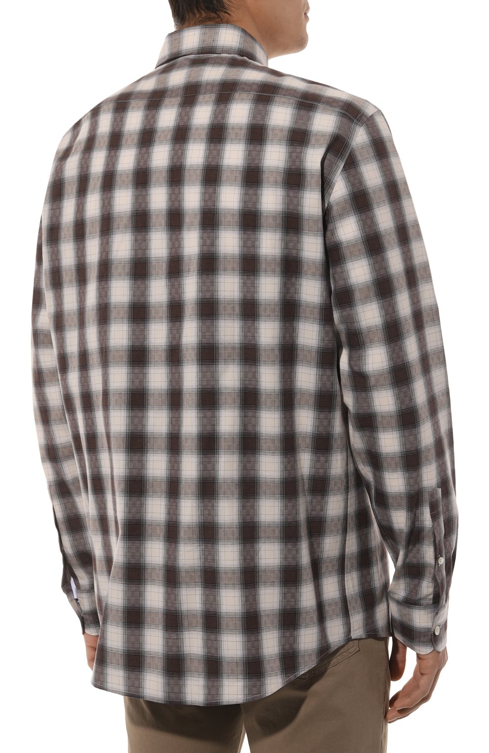 Хлопковая рубашка ZEGNA, арт. UCX21A6/SRF5, фото 4