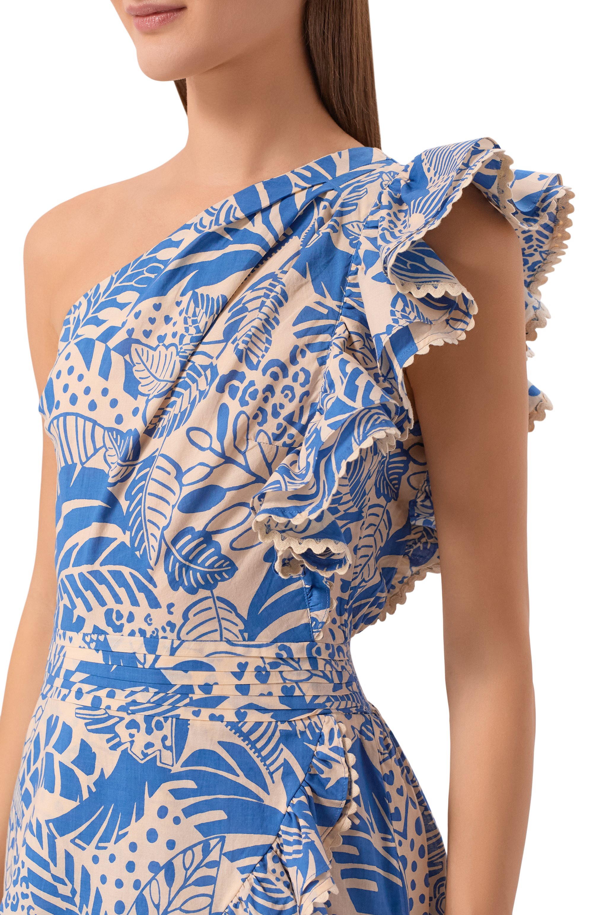 Хлопковое платье POUPETTE ST BARTH, арт. WNER26NCPT0U, фото 4