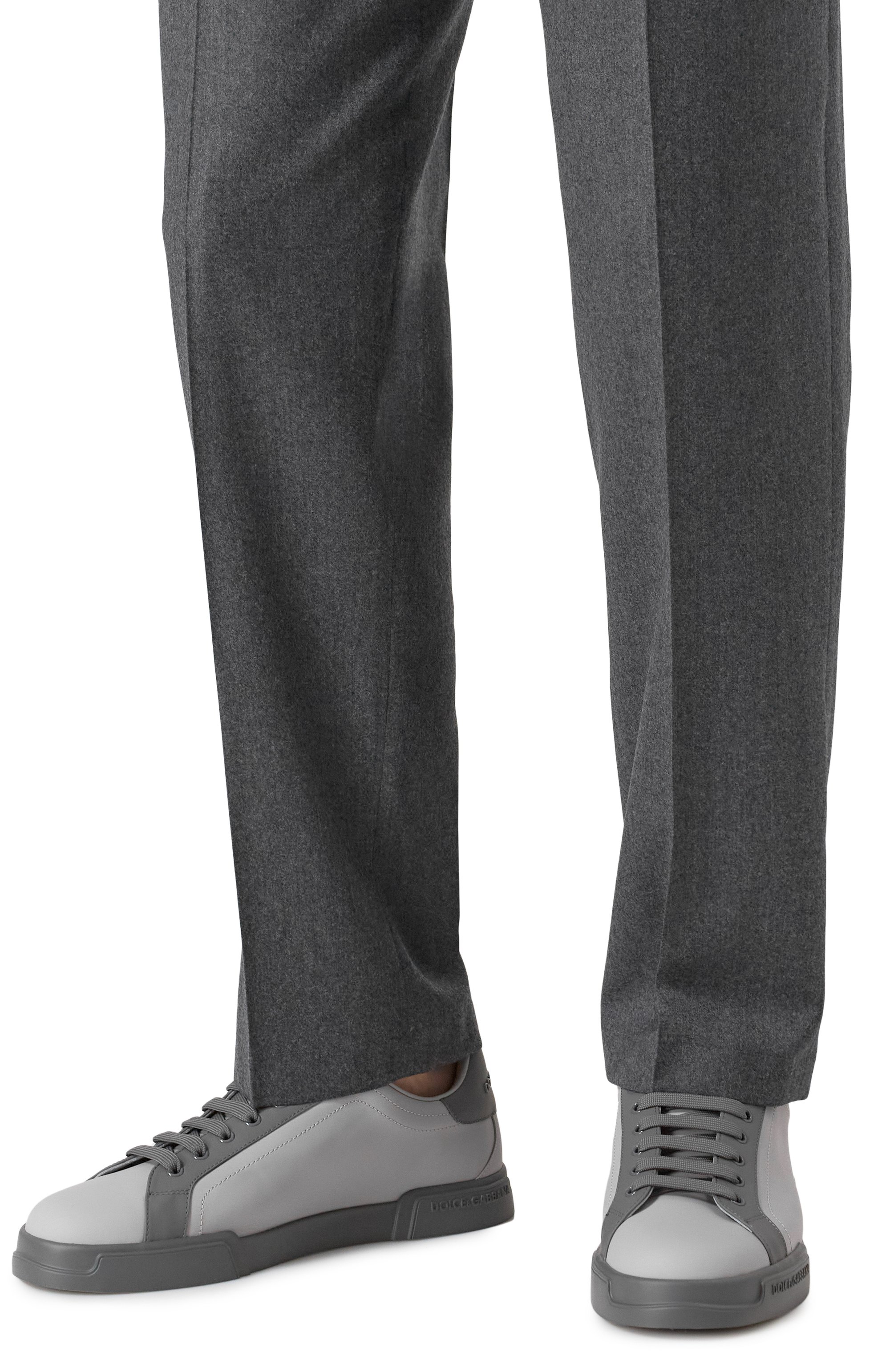 Кожаные кеды portofino light DOLCE & GABBANA, арт. CS2332/AA335, фото 3