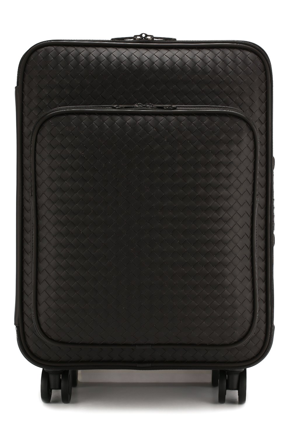 Кожаный дорожный чемодан на колесиках BOTTEGA VENETA, арт. 445086/V4651, фото 1