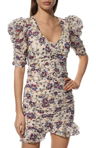 Хлопковое платье ISABEL MARANT ETOILE, арт. R02102-22P032E/SIRENY, фото 3