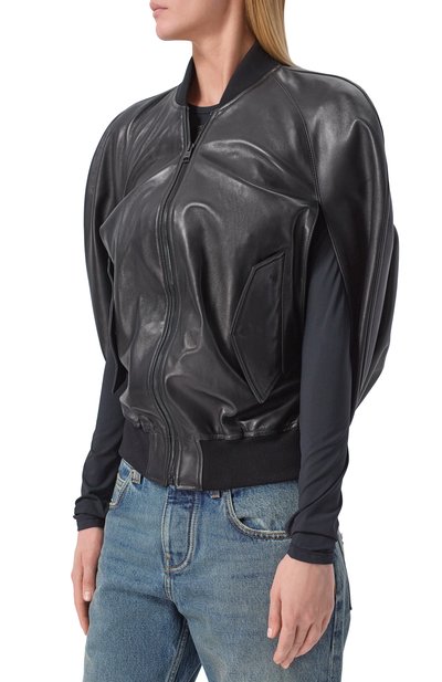 Кожаный бомбер BALENCIAGA, арт. 872003/TUS11, фото 3