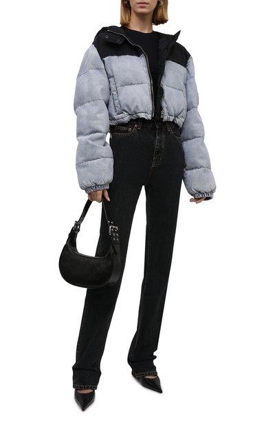 Пуховик ALEXANDER WANG голубого цвета по цене 56550 руб., арт. 4DC4212010, фото 2 Пуховик ALEXANDER WANG, арт. 4DC4212010, фото 2