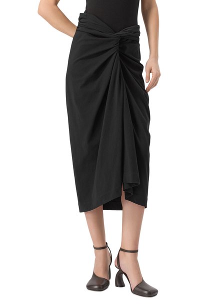 Хлопковая юбка DRIES VAN NOTEN, арт. 251-011140-1603, фото 3