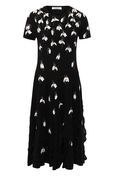 Женское шерстяное платье VALENTINO, арт. SB3KD01T4SB