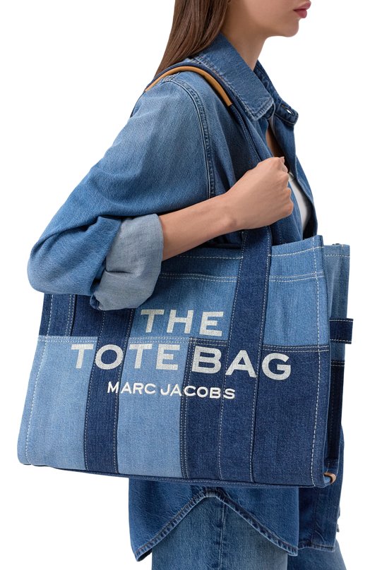 Сумка The Tote Bag large MARC JACOBS (THE) H018M06FA21 Голубой  H018M06FA21 Фото 2