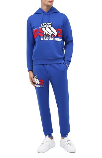 Хлопковое худи d2 x ovo DSQUARED2, арт. S74GU0458/S25042, фото 2