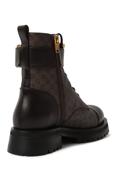 Комбинированные ботинки romy BALMAIN, арт. BN0TC961/TVPB, фото 5