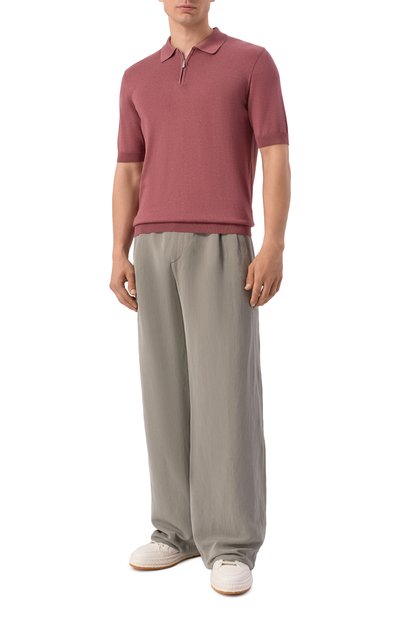 Мужские брюки изо льна и шелка MVST, арт. M26.2PM.T020/F159 LISITEA-LINEN/SILK