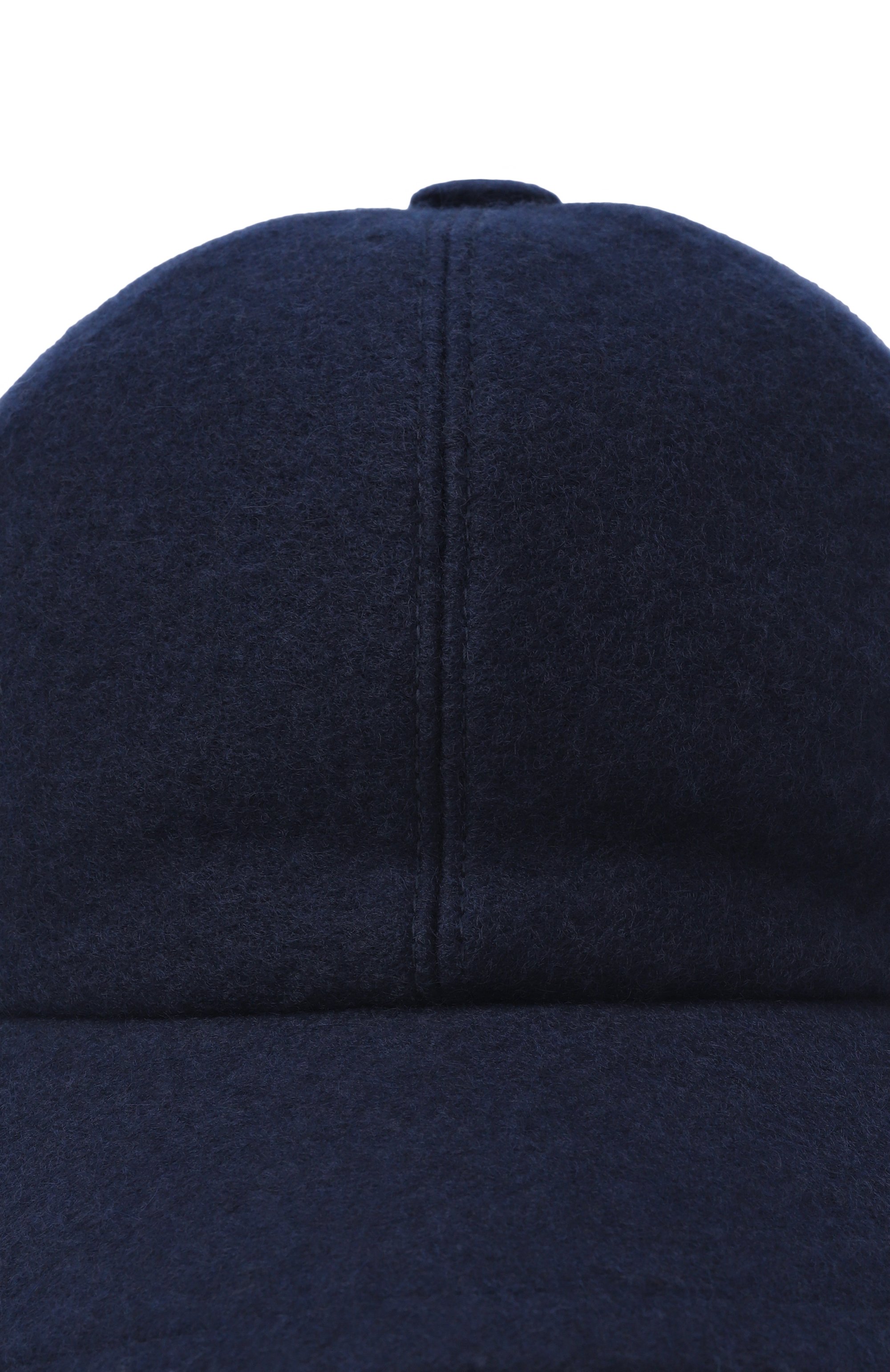 Кашемировая бейсболка FEDELI темно-синего цвета по цене 49950 руб., арт. TU000806, фото 4 Кашемировая бейсболка FEDELI, арт. TU000806, фото 4