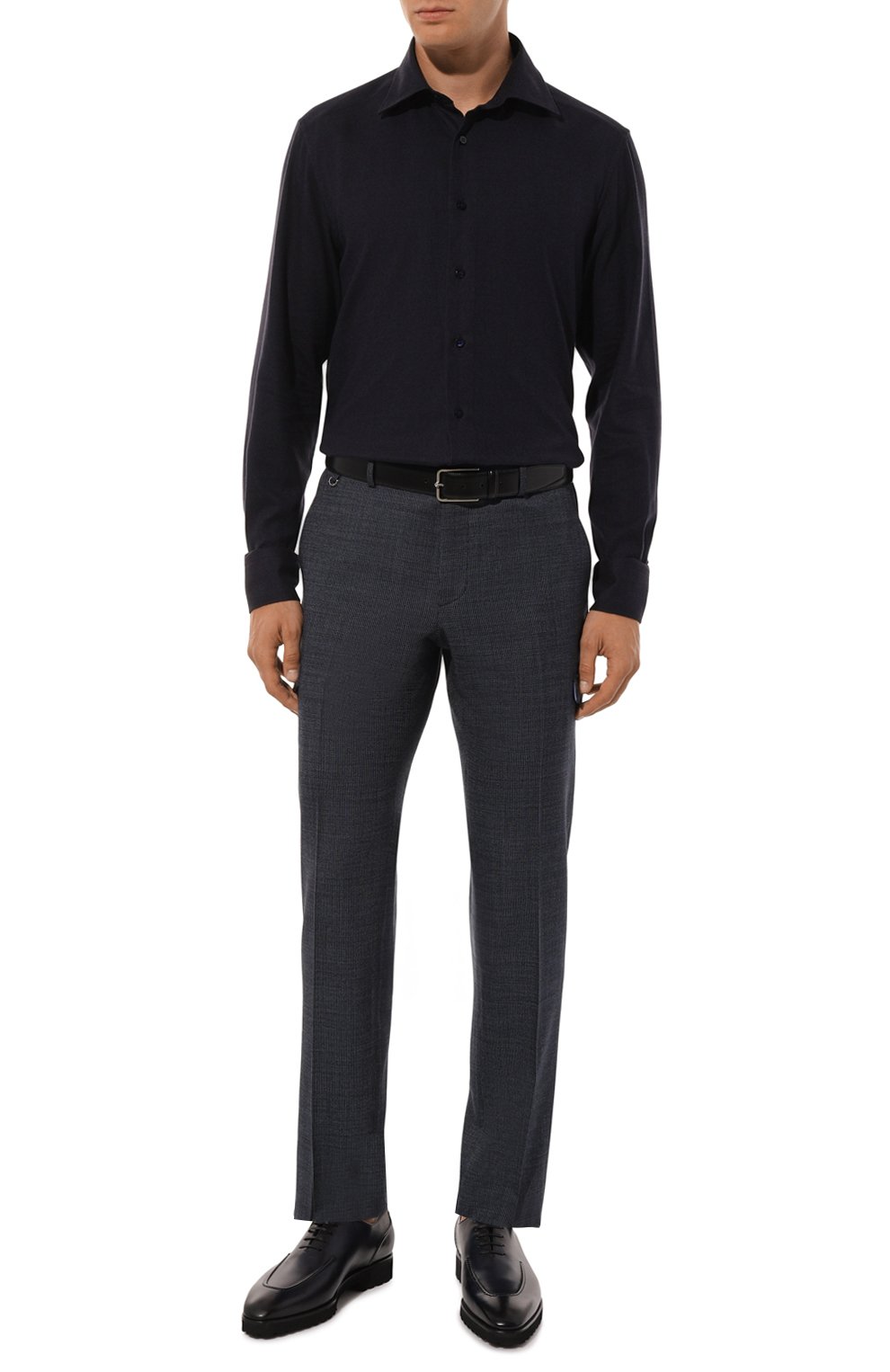 Рубашка из хлопка и лиоцелла STEFANO RICCI, арт. MC007592/BN2818, фото 2