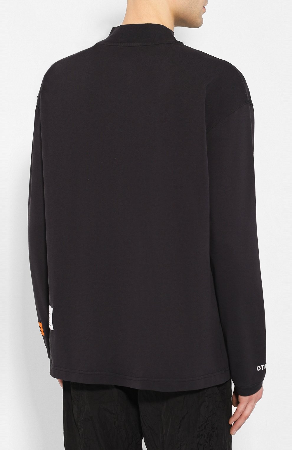 Хлопковый лонгслив HERON PRESTON, арт. HMAB010S209130111001, фото 4