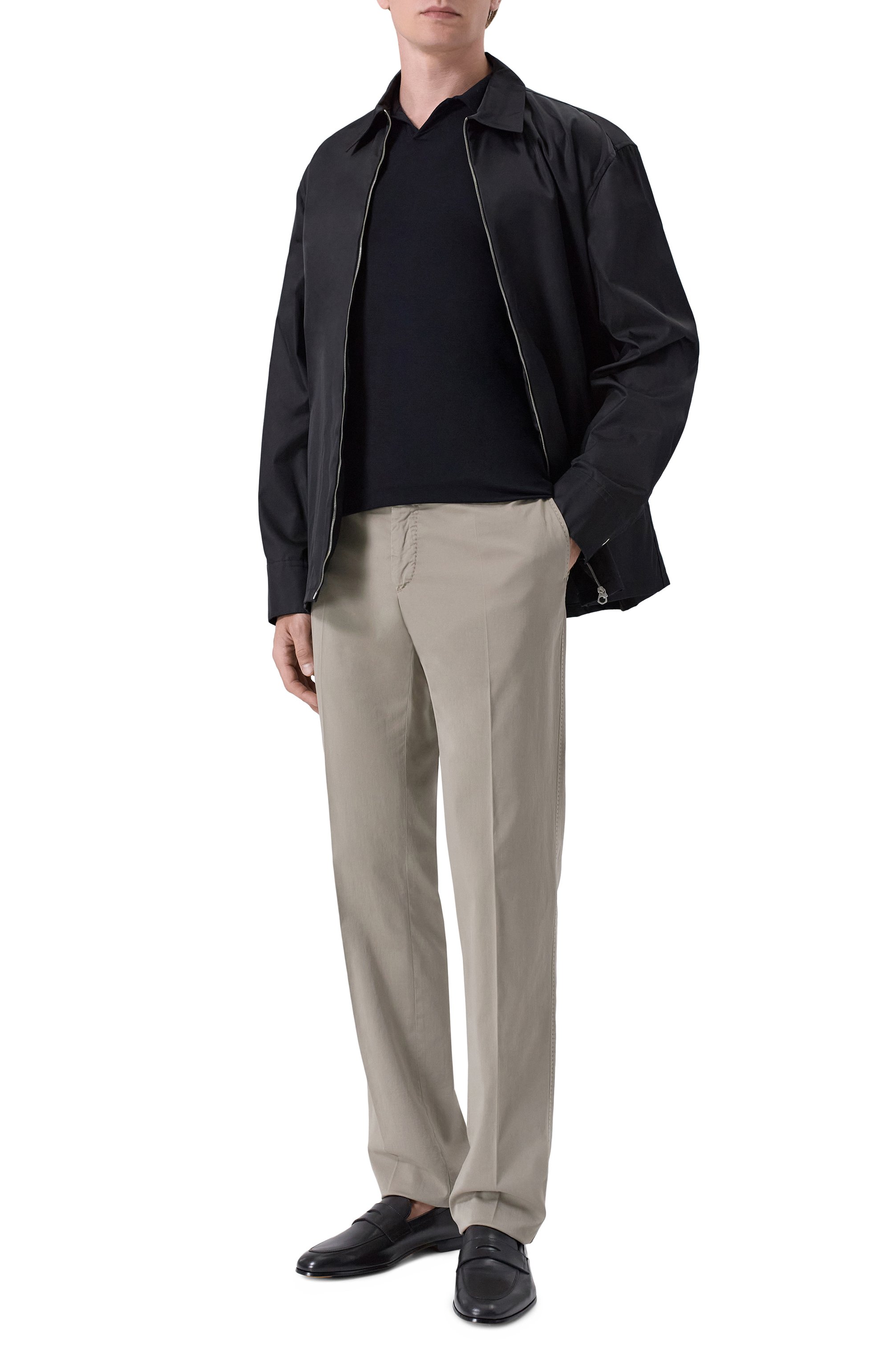 Кожаные пенни-лоферы DOUCAL'S, арт. DU3404PANNUF259N, фото 2