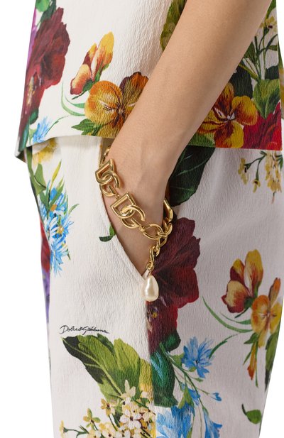 Браслет DOLCE & GABBANA золотого цвета по цене 85250 руб., арт. WBN6P2/W1111, фото 2 Браслет DOLCE & GABBANA, арт. WBN6P2/W1111, фото 2