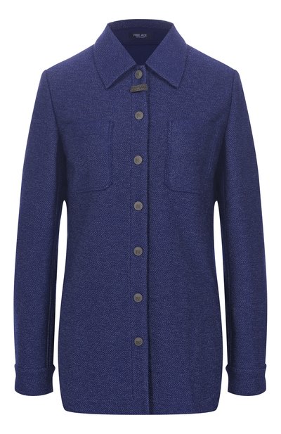 Женская шерстяная рубашка FREEAGE, арт. WW26.BL024.2003.409