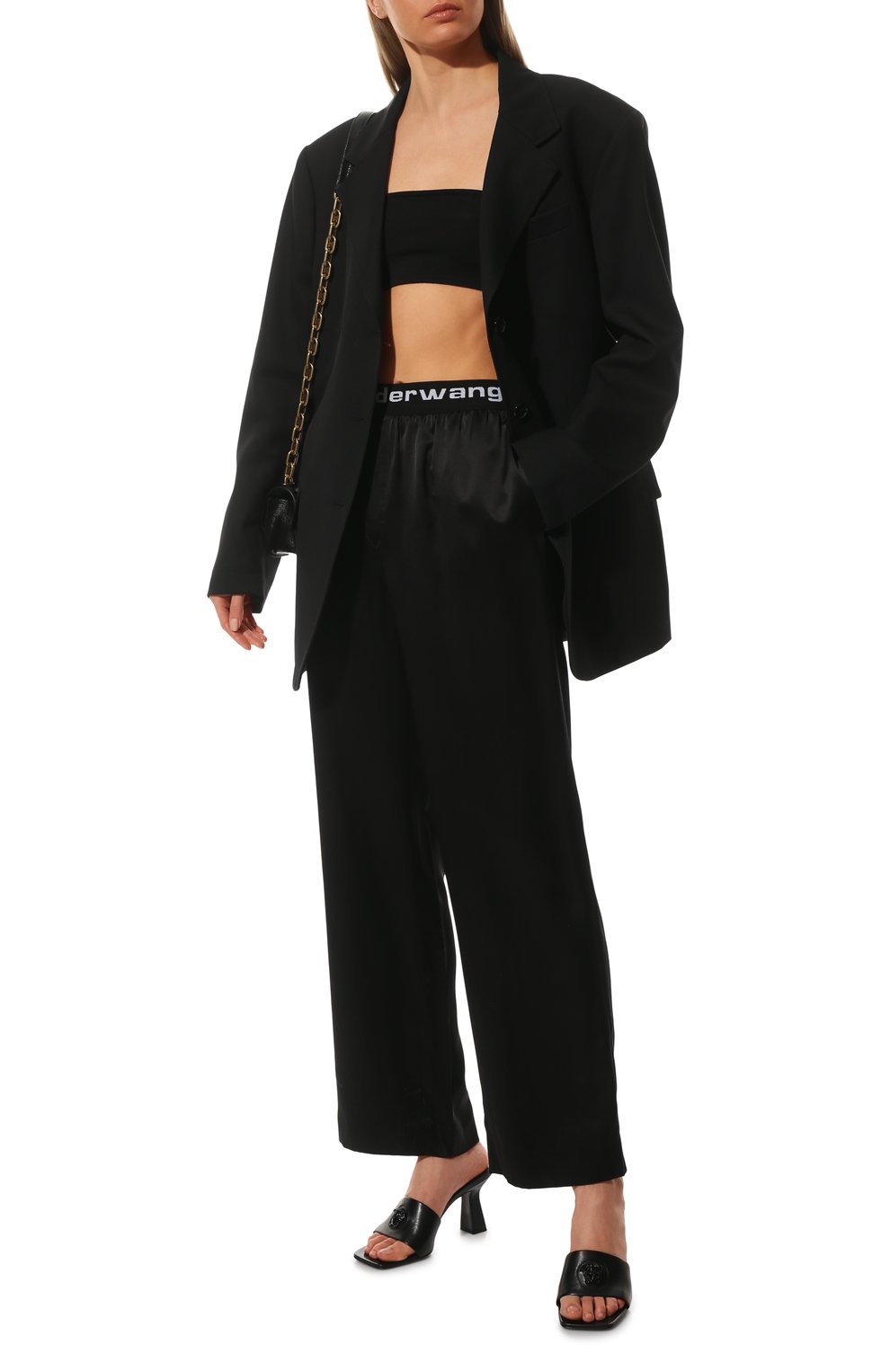 Шелковые брюки ALEXANDERWANG.T, арт. 4WC2214076, фото 2