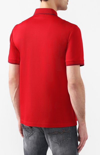 Хлопковое поло BRIONI, арт. UJ9S0L/P8621, фото 4