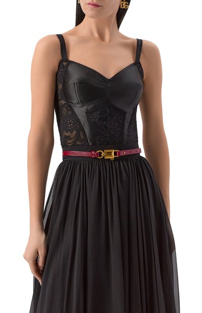 Кожаный ремень DOLCE & GABBANA, арт. BE1673/AZ000, фото 2