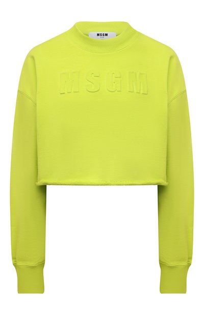 Хлопковый свитшот MSGM, арт. 3241MDM92 227299, фото 1