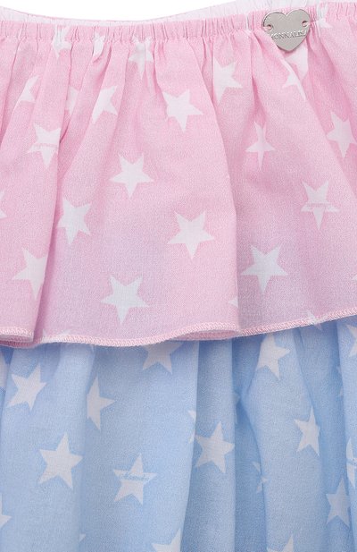 Хлопковое платье MONNALISA, арт. 19C062, фото 3