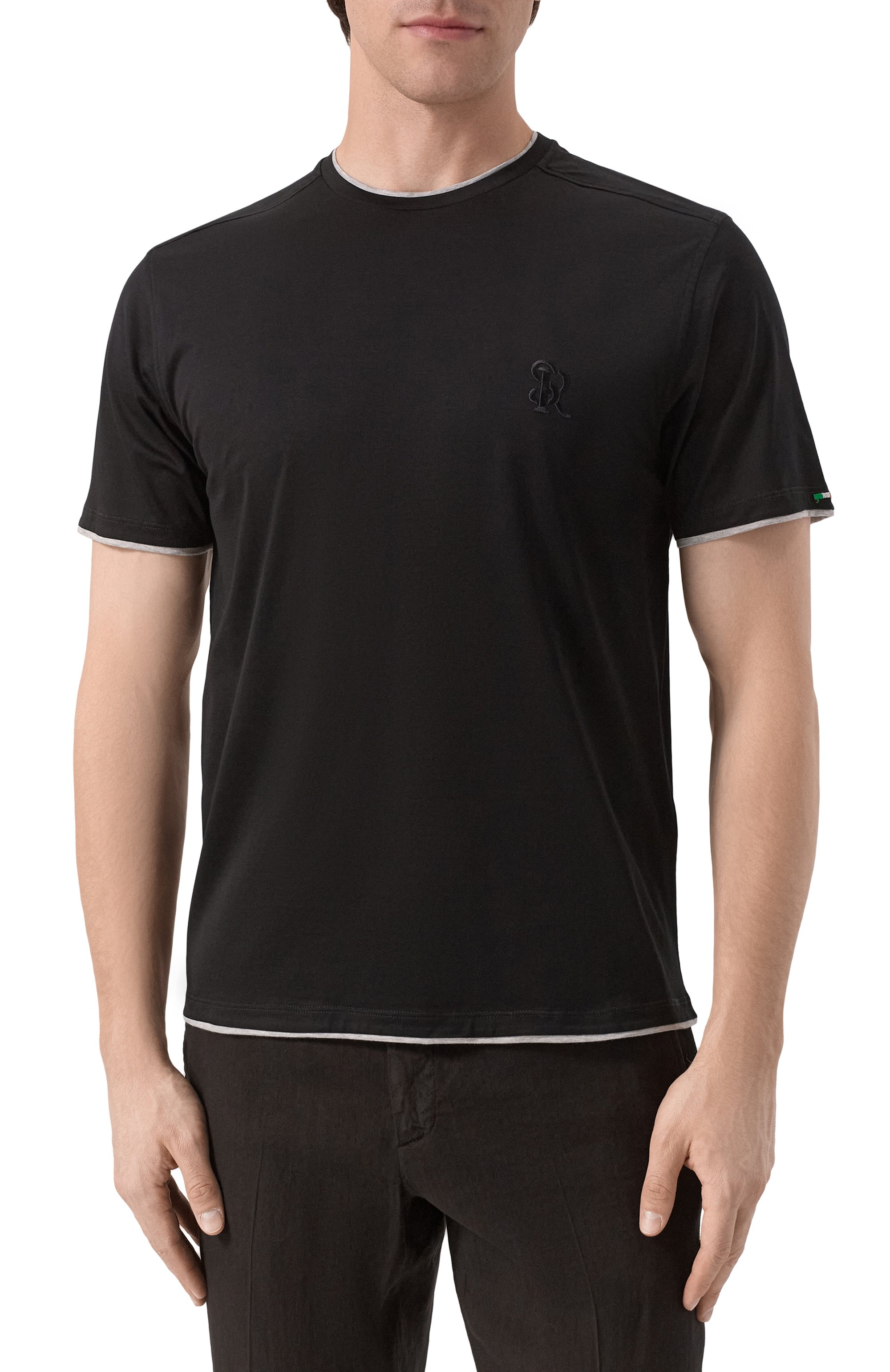 Хлопковая футболка STEFANO RICCI, арт. MNH5204470/TE0001, фото 3