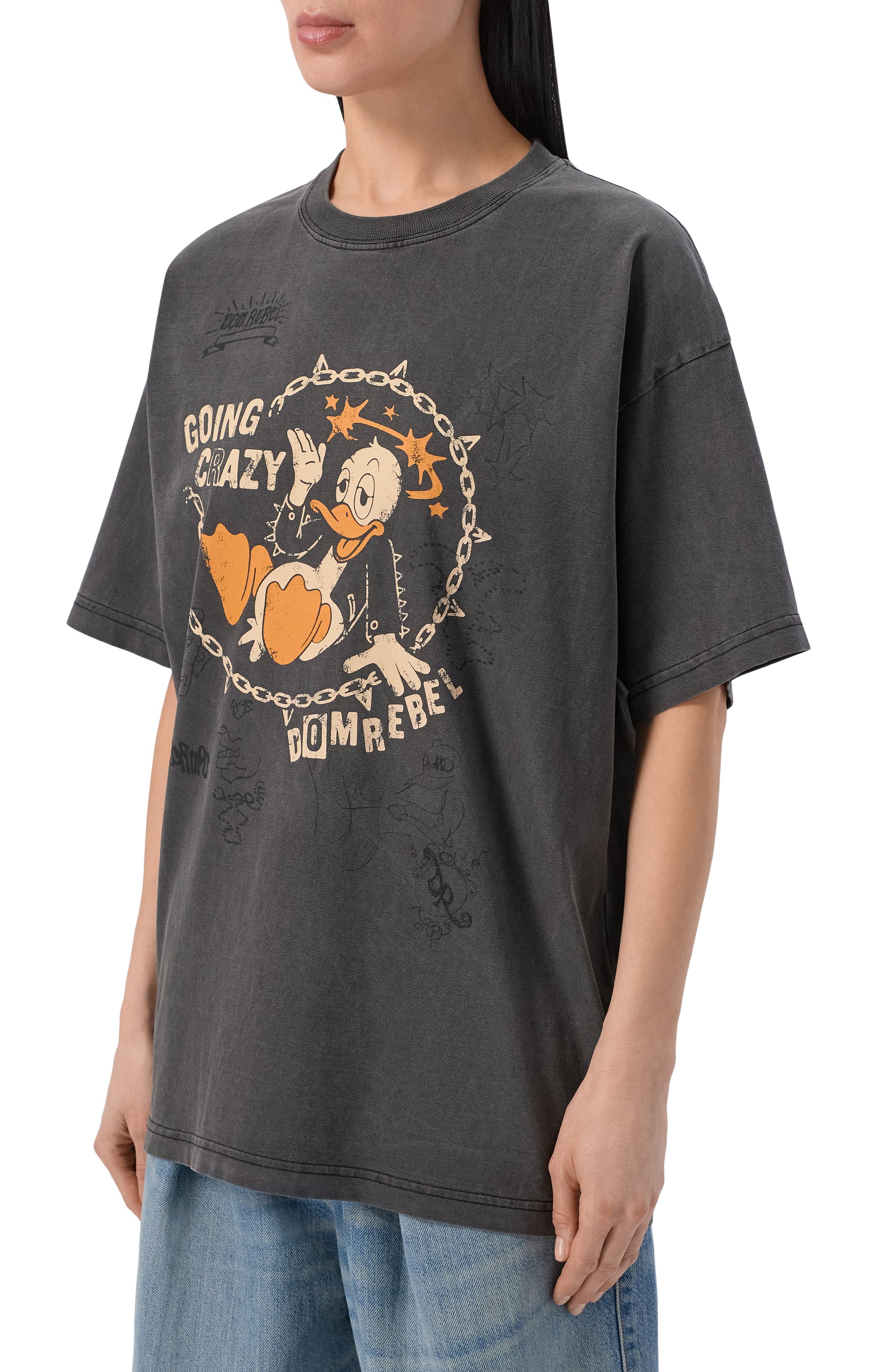 Хлопковая футболка DOMREBEL, арт. CRAY/T-SHIRT, фото 3