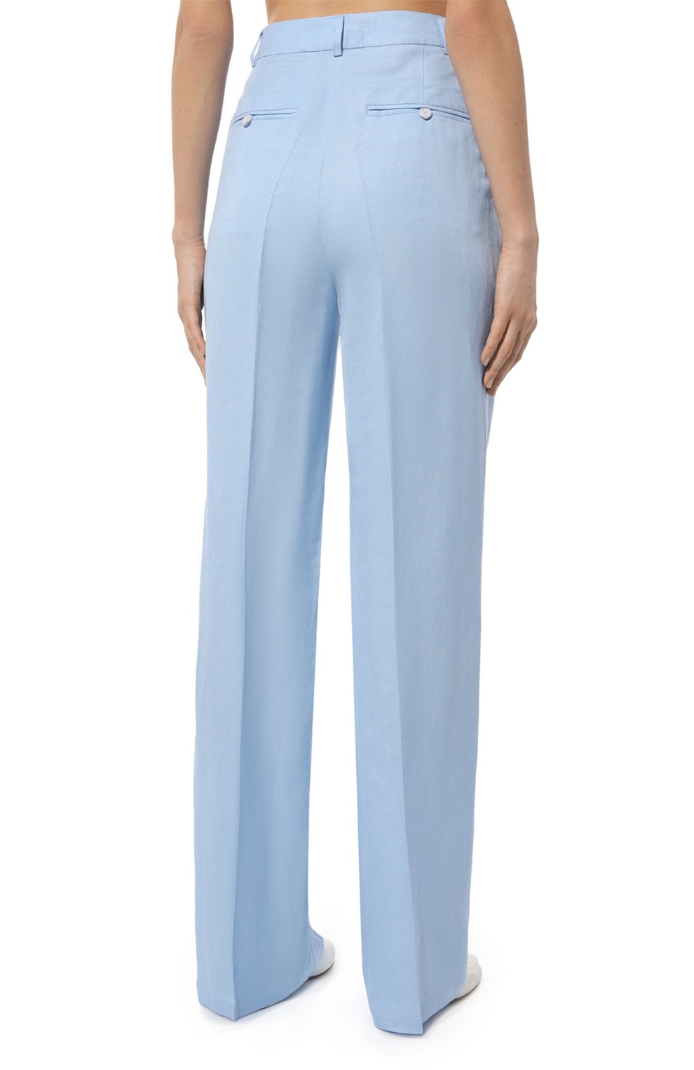 Брюки изо льна и вискозы FREEAGE, арт. WS24.PT109.2070.401, фото 4