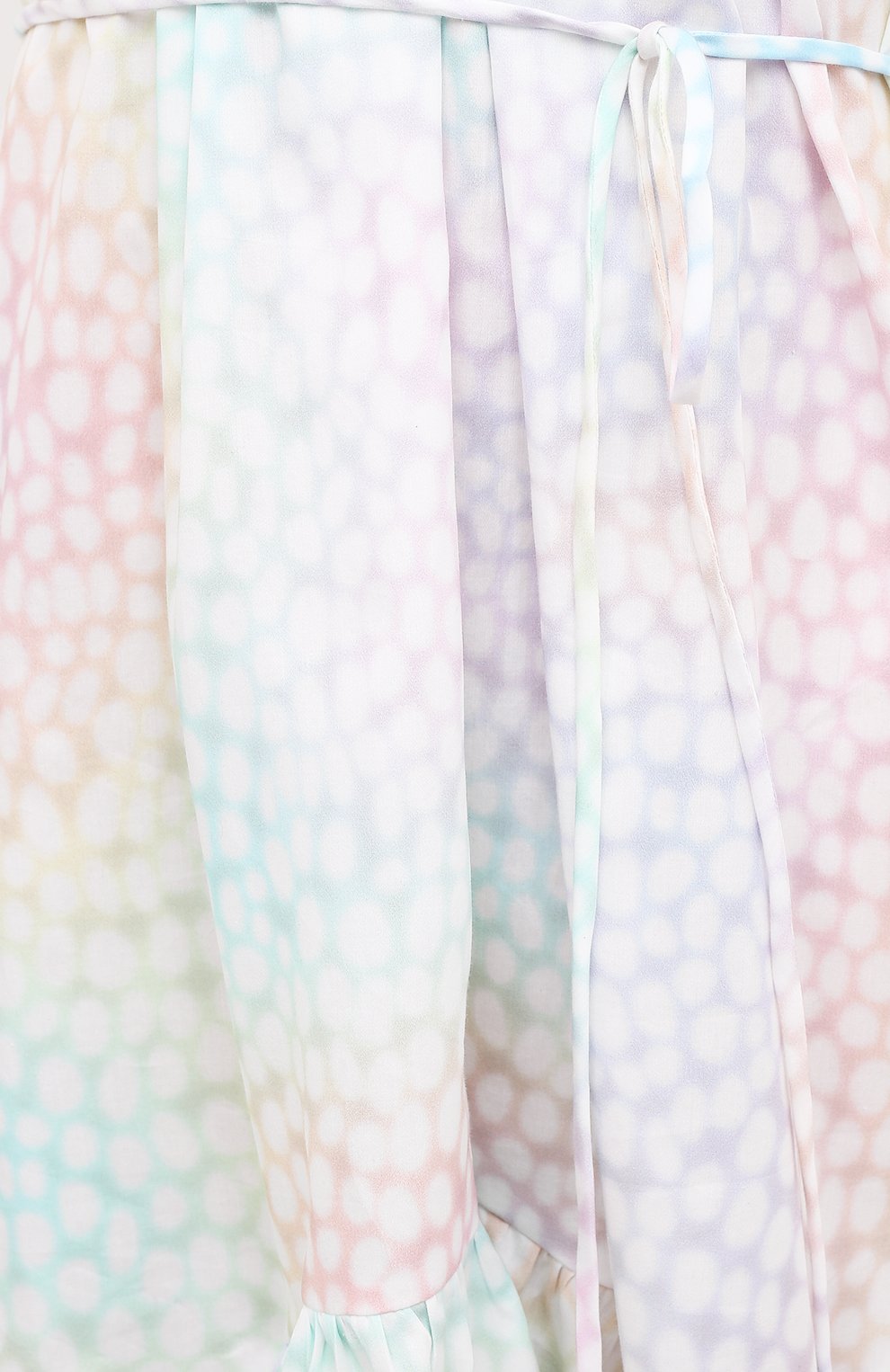 Хлопковое платье A MERE CO разноцветного цвета по цене 69500 руб., арт. AMC-RSS21-322IR, фото 5 Хлопковое платье A MERE CO, арт. AMC-RSS21-322IR, фото 5