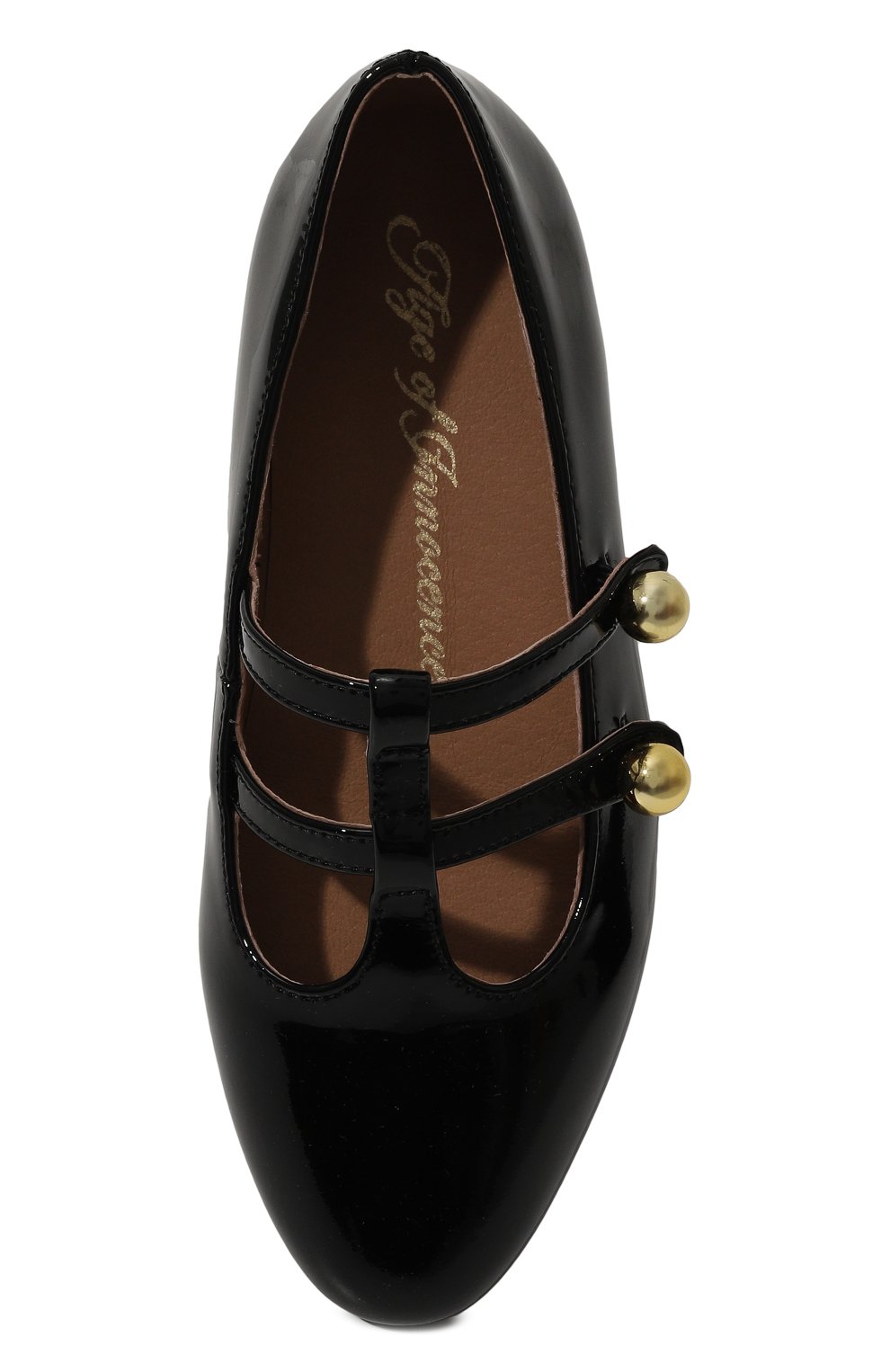 Кожаные балетки AGE OF INNOCENCE, арт. 000436/L0RY/30, фото 4