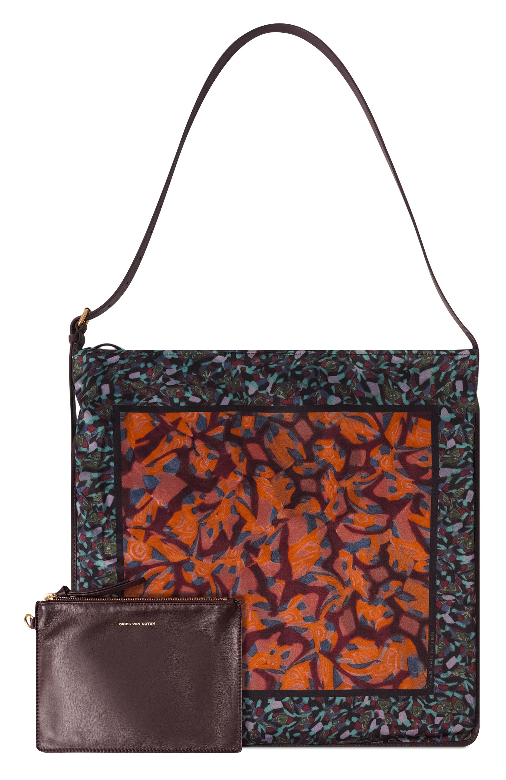 Сумка DRIES VAN NOTEN разноцветного цвета по цене 86850 руб., арт. 131515/4180, фото 7 Сумка DRIES VAN NOTEN, арт. 131515/4180, фото 7