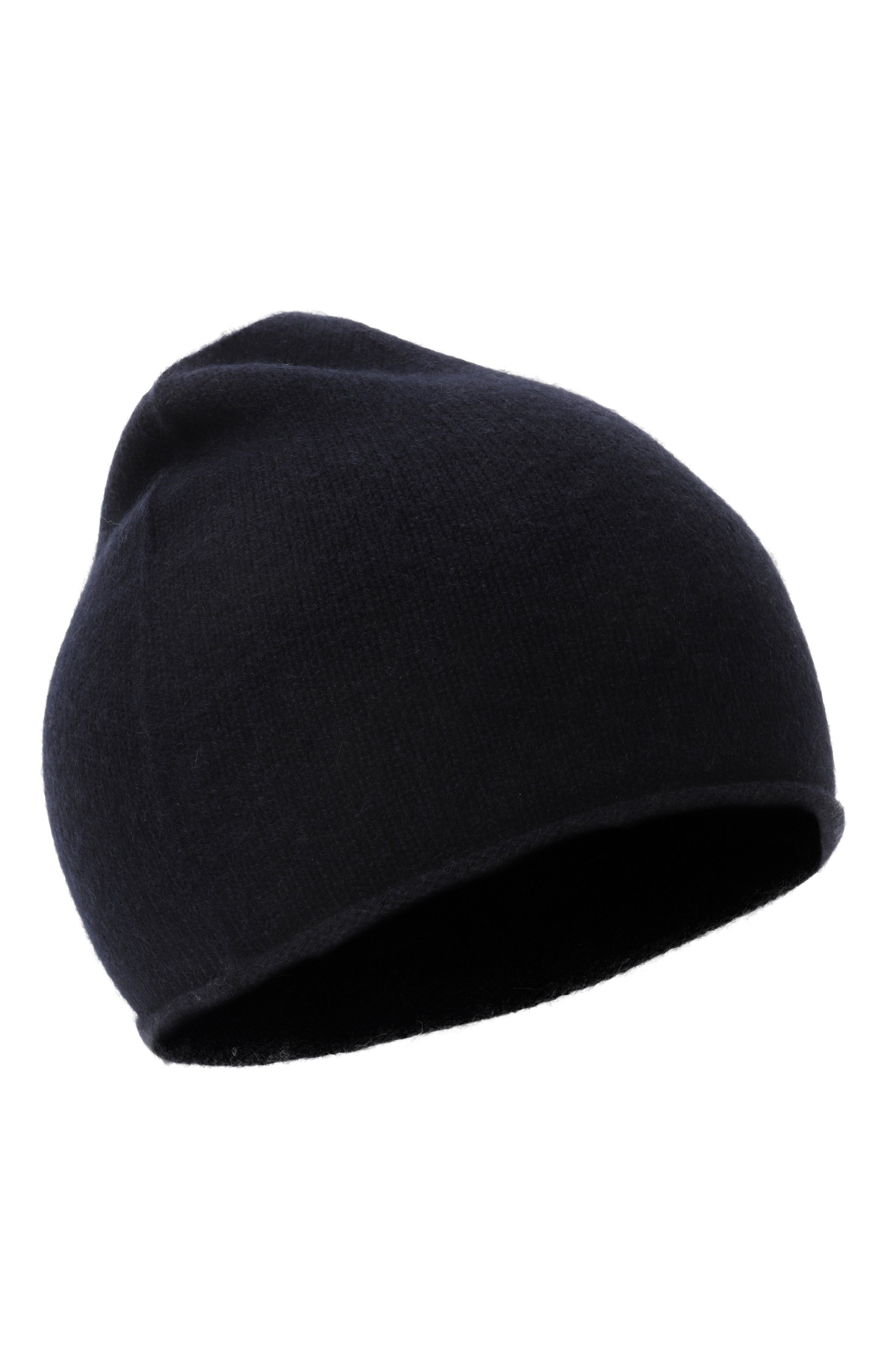 Кашемировая шапка OSCAR ET VALENTINE темно-синего цвета по цене 12250 руб., арт. BON01B, фото 1 Кашемировая шапка OSCAR ET VALENTINE, арт. BON01B, фото 1