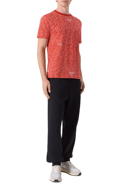 Мужская хлопковая футболка MOSCHINO, арт. A0703/9311