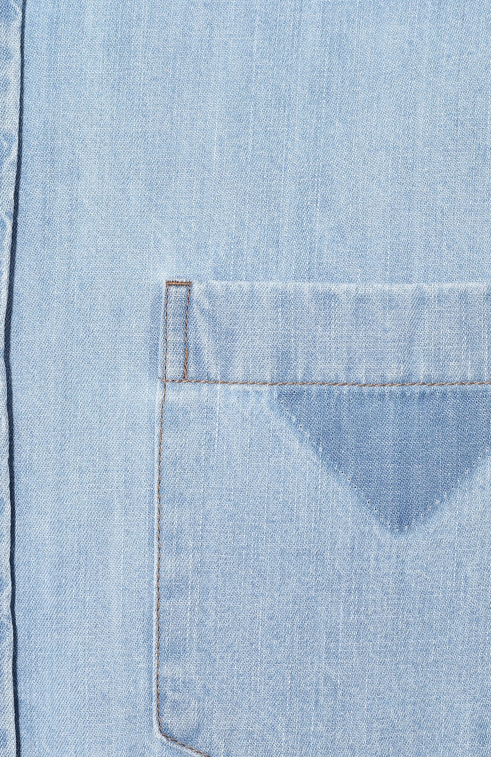 Джинсовая рубашка PRADA, арт. GEC045-1TPU-F0BAU, фото 5