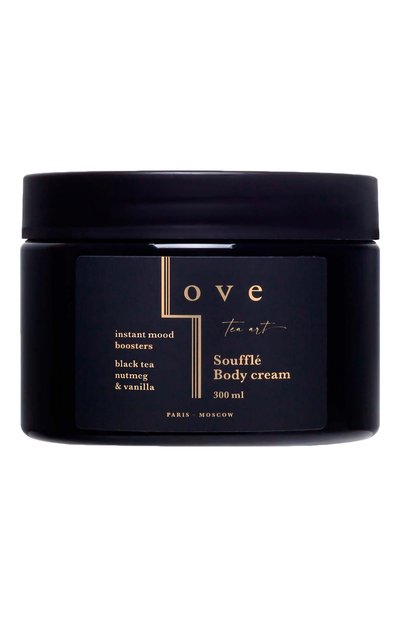 Крем суфле для тела черный чай, мускатный орех и ваниль (300ml) LOVE TEA ART, арт. 4603805890850, фото 1