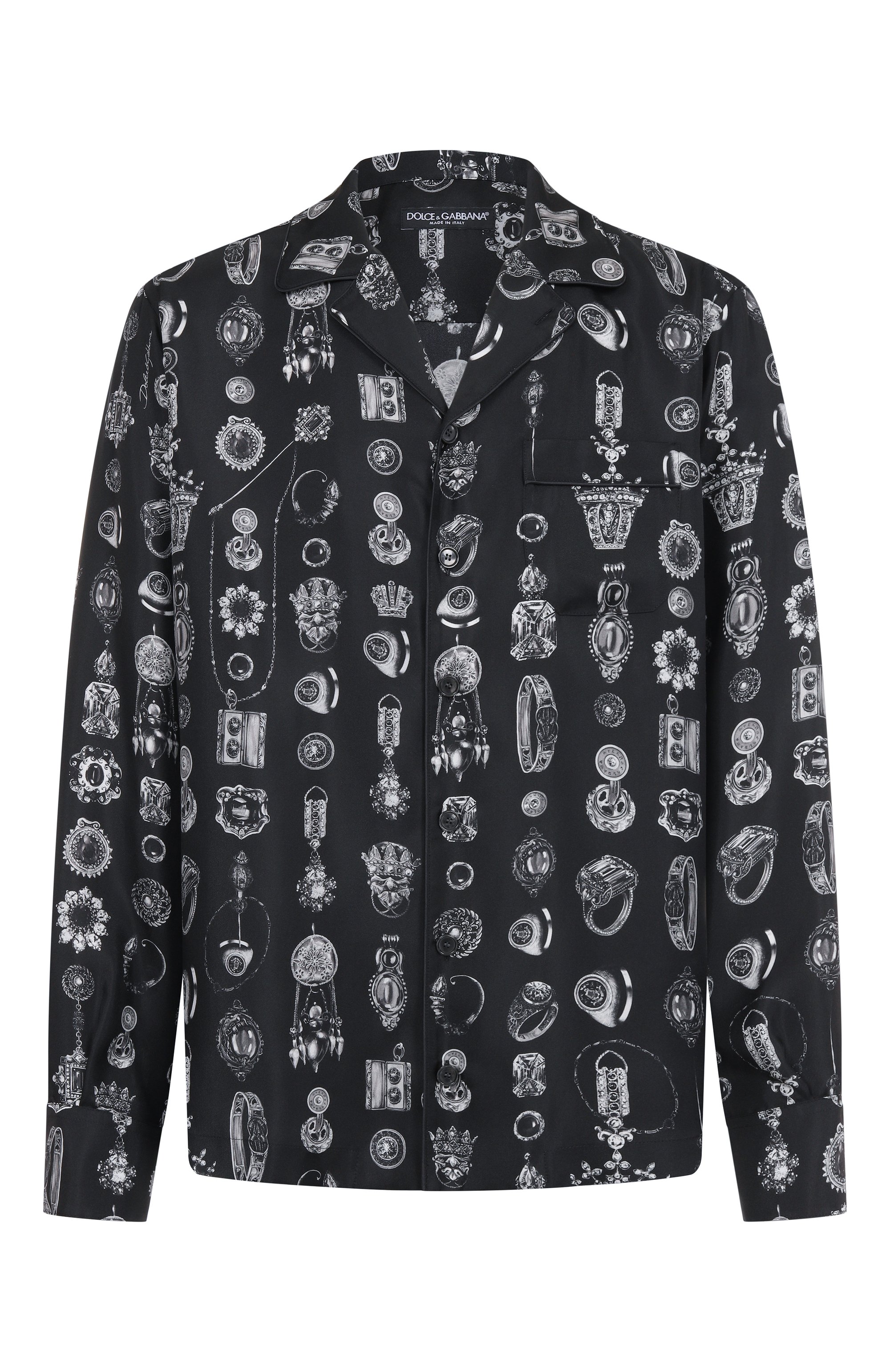 Шелковая сорочка DOLCE & GABBANA, арт. G5IF1T/IS1ZV, фото 1