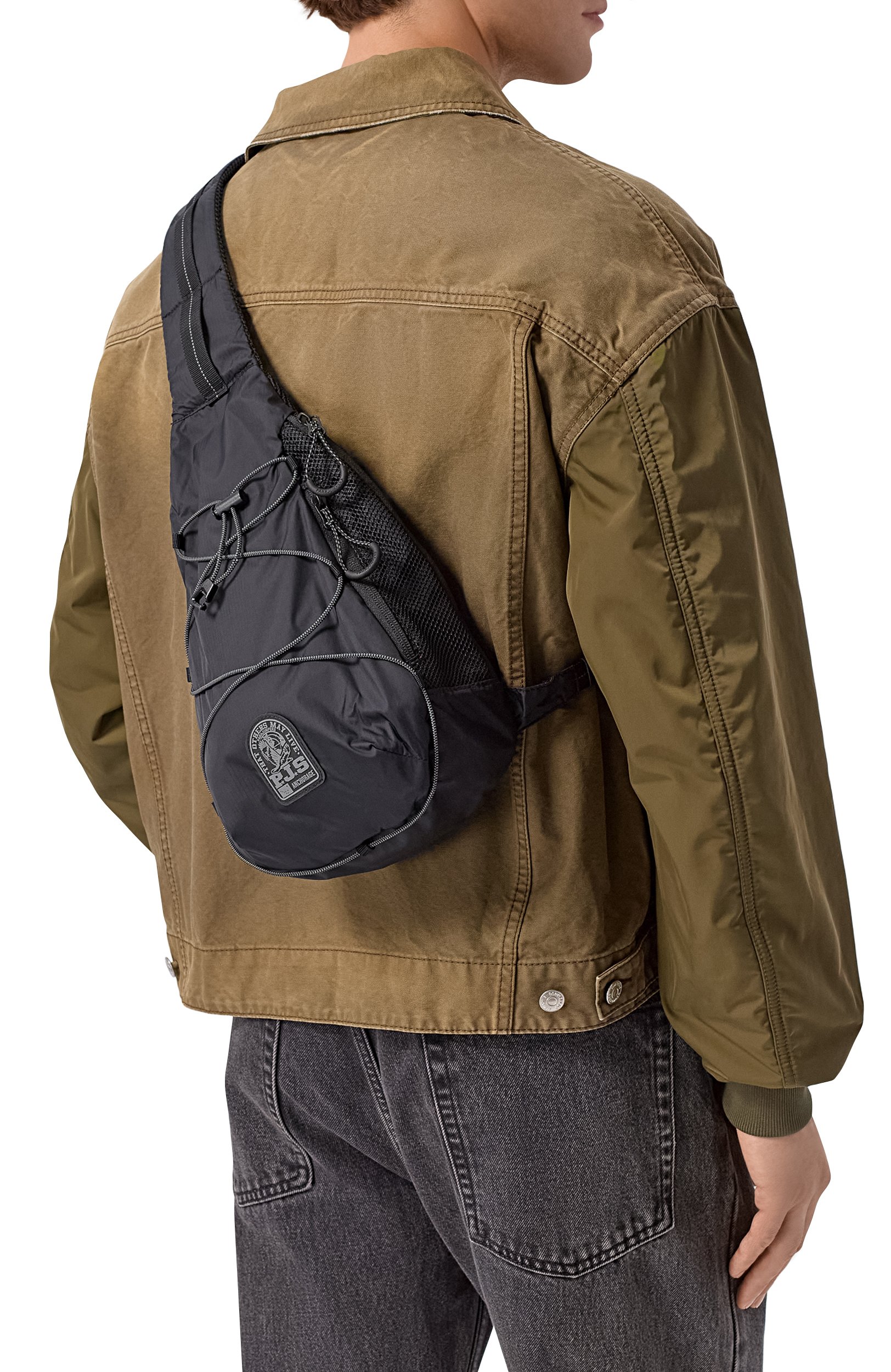 Рюкзак kemp PARAJUMPERS черного цвета по цене 24000 руб., арт. 26WMPABABA02, фото 2 Рюкзак kemp PARAJUMPERS, арт. 26WMPABABA02, фото 2