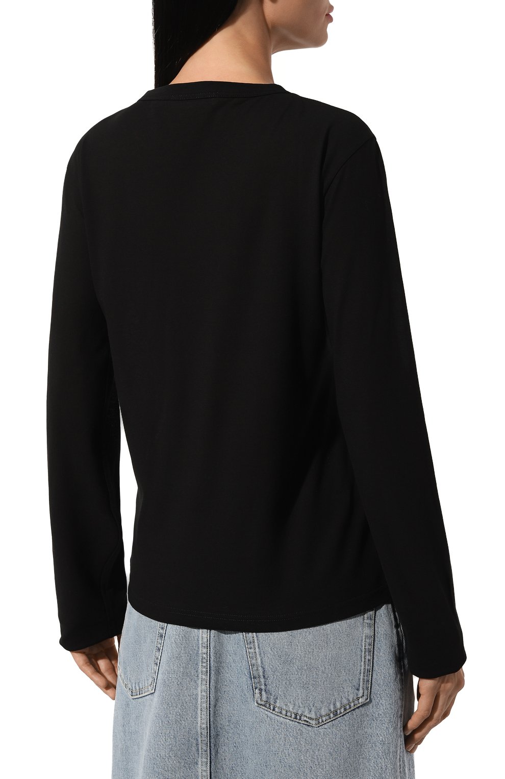 Хлопковый лонгслив JIL SANDER, арт. J40GC0006/J45031, фото 4