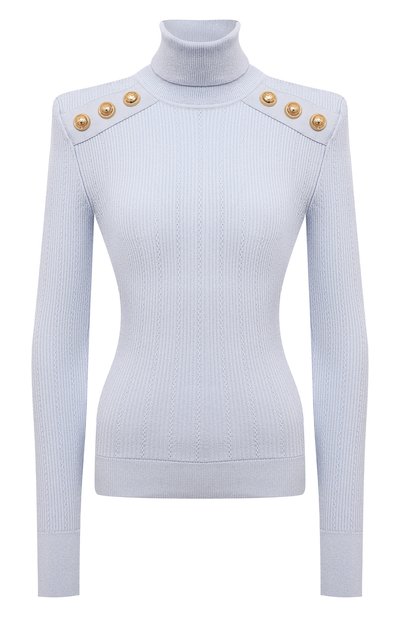 Женская водолазка из вискозы BALMAIN, арт. WF1KH000/K211