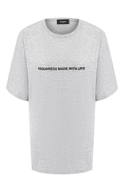 Женская хлопковая футболка DSQUARED2, арт. S75GD0028/S22146