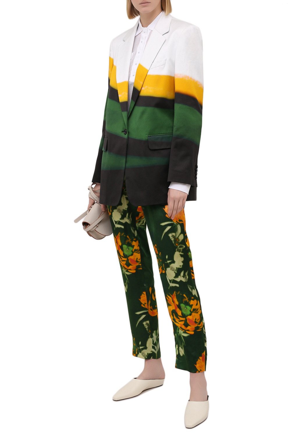 Хлопковый жакет DRIES VAN NOTEN, арт. 211-30416-2143, фото 2