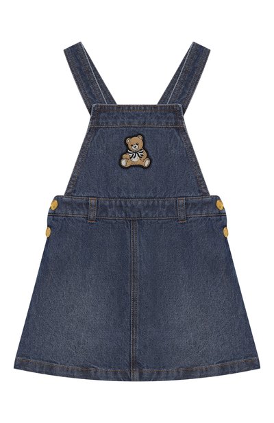 Хлопковый комбинезон MOSCHINO, арт. HDJ03V/L0E29/10-14