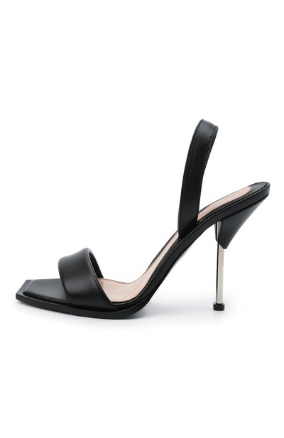 Кожаные босоножки ALEXANDER MCQUEEN, арт. 651808/WHS4I, фото 3