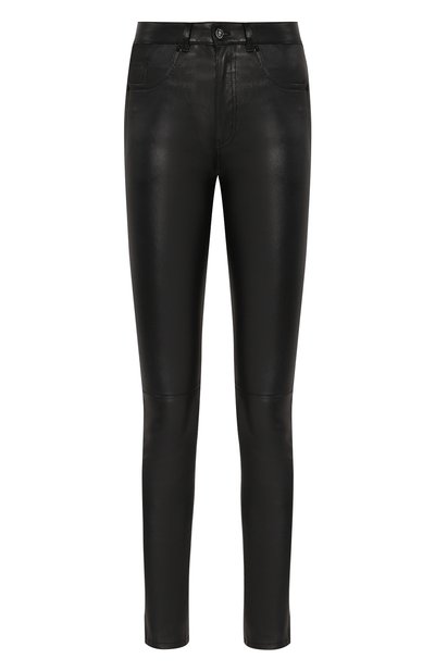 Женские кожаные брюки SAINT LAURENT, арт. 550550/Y5RG2