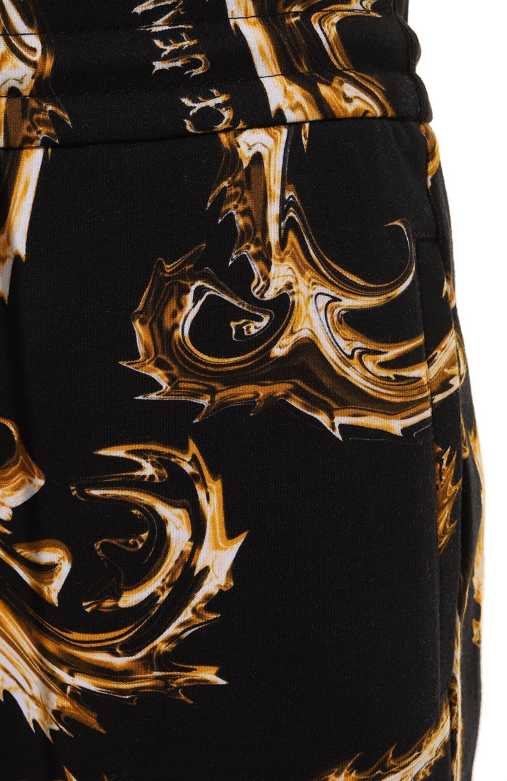 Хлопковые джоггеры VERSACE JEANS COUTURE, арт. 77HAA310/FS171, фото 5
