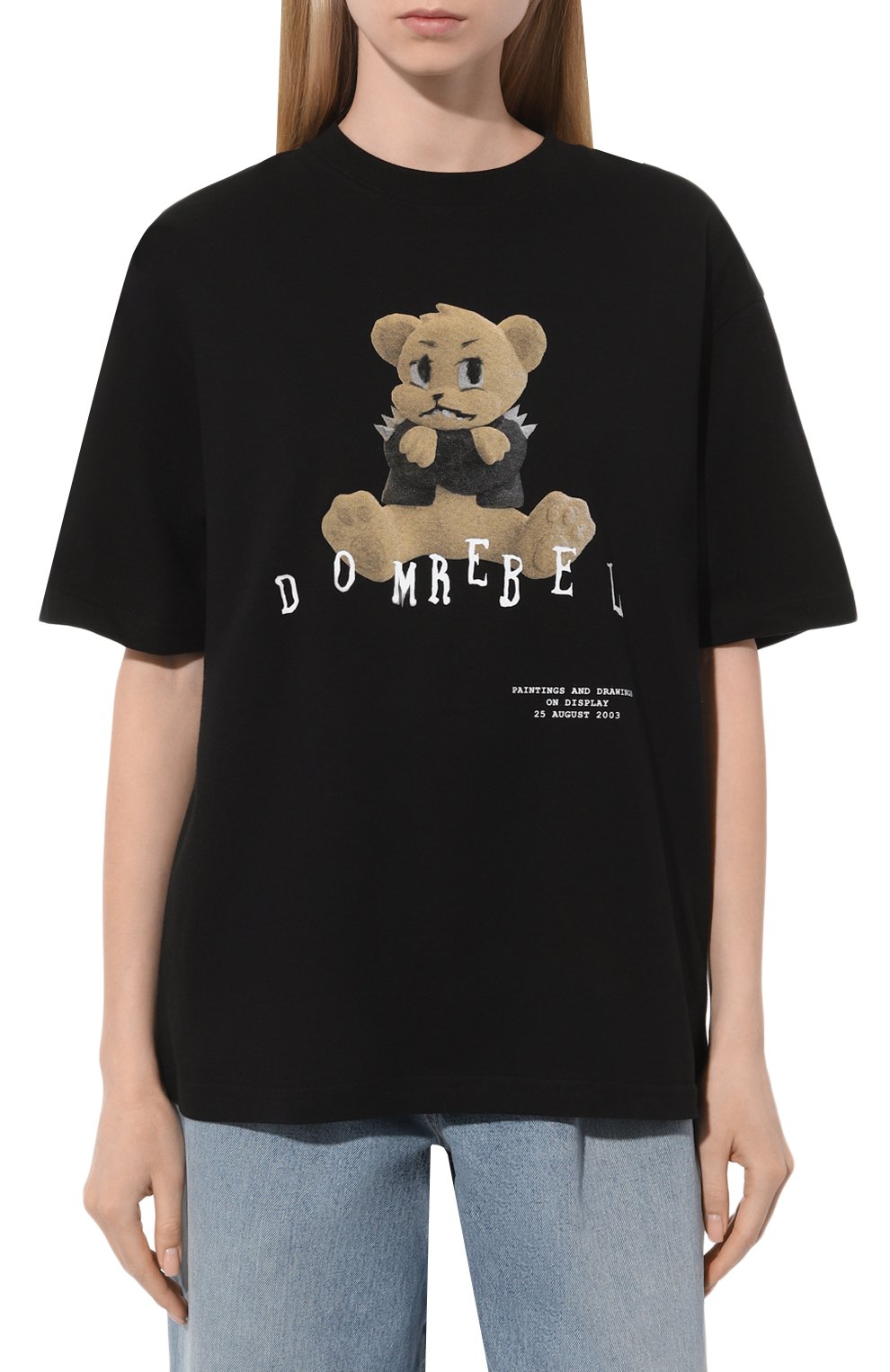 Хлопковая футболка DOMREBEL, арт. GRUMPY/T-SHIRT, фото 3