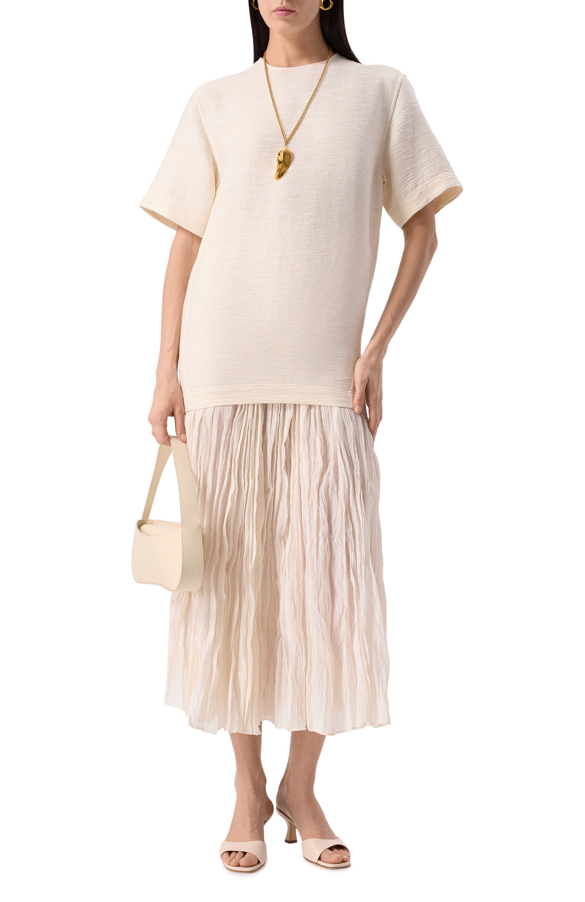 Топ из вискозы TOTEME, арт. 243-WRT0332-FB0199, фото 2